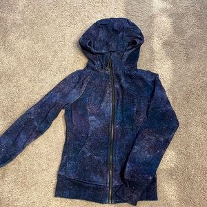 Lululemon galaxy print scuba hoodie